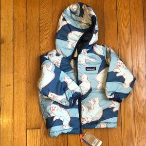 NWT Patagonia Baby Reversible Down Sweater Hoody
